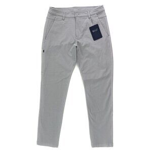 BYLT Premium Basics Mens Everyday Pants 2.0 Size 33x30 Slim Fit Stretch Gray